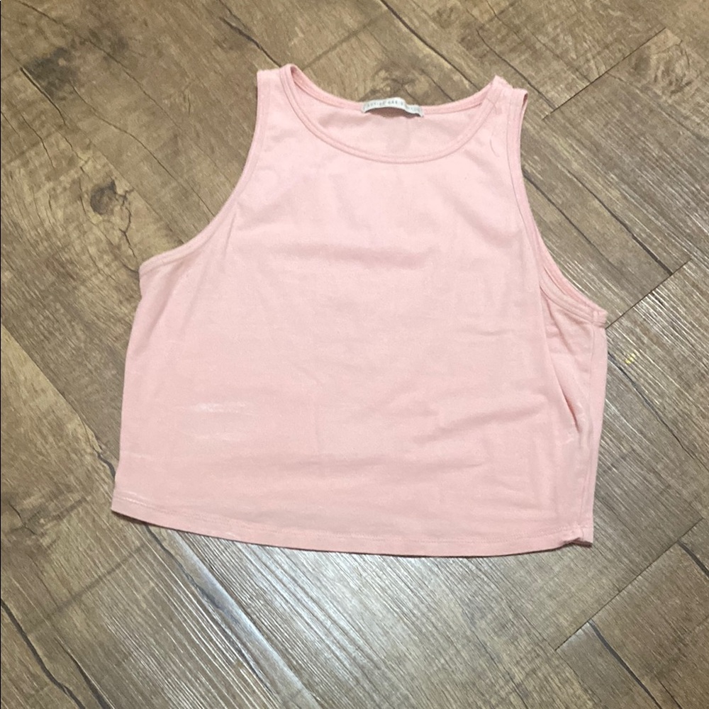 Pink Sleeveless Women's Top